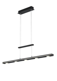 Lampada a Sospensione da Interno a LED in Metallo Nickel Opaco