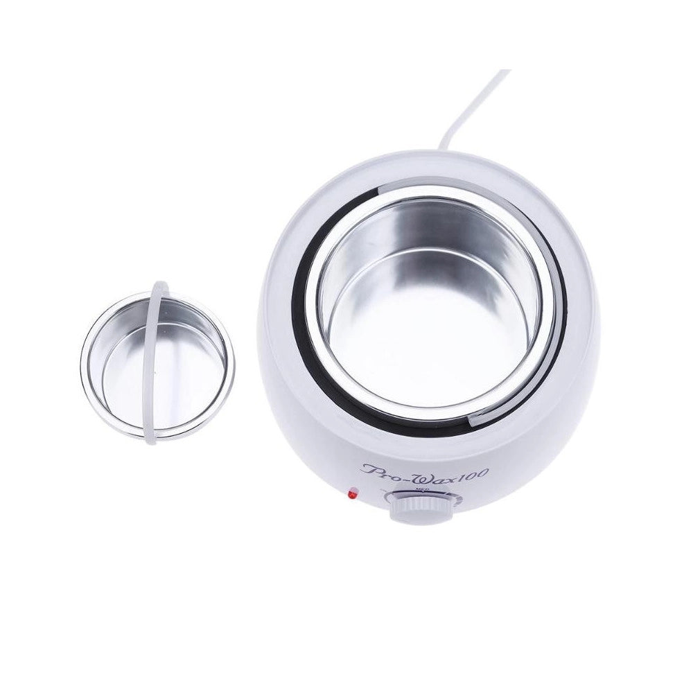 Trade Shop - Scaldacera Professionale Con Termostato E Cestello Fornello Ceretta 100 W Cera -