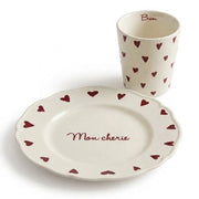 Set di Cucina e Calice in Vetro | Insieme di Cucina e Calice Completo per Casa, Festa e Regalo | Ceramica e Vetro Duraturo