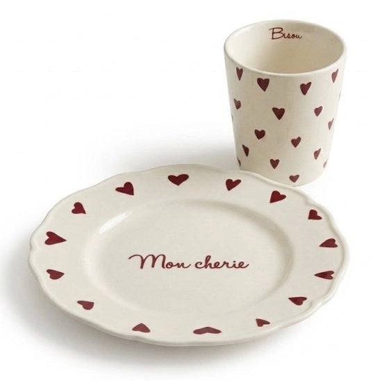 Set di Cucina e Calice in Vetro | Insieme di Cucina e Calice Completo per Casa, Festa e Regalo | Ceramica e Vetro Duraturo