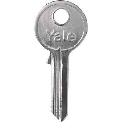 CHIAVE PIATTA YALE YPK750580 ORIGINALE - OTTONE NICHELATO- 10 pezzi