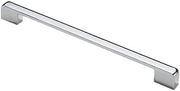 Manubrio Sostenibile - Raccordo a Zincatura - Acciaio Inox - 224 mm Distanza della Manopola - 235 mm Lunghezza - Resistente alla Corrosione - Trattamento a Doppio Strato di Galvanizzazione - Maniglia