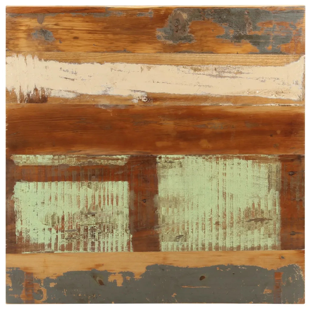 Tavolo da Bistrot Quadrato 50x50x75 cm in Massello di Recupero 320286