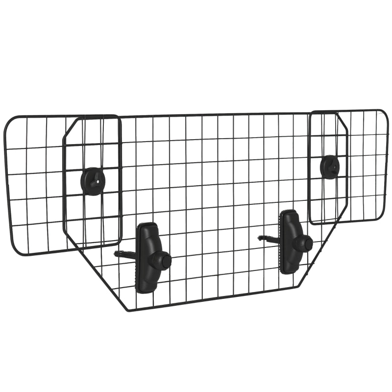 Rete divisoria universale per cani da auto, protezione per bagagliaio, regolabile da 90 a 120 cm, in metallo