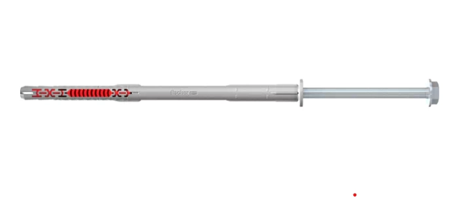 DUOXPAND 10X180 FUS – FISCHER - TASSELLO PROLUNGATO BIMATERIALE MARCATO CE CON VITE PREMONTATA ZINCATA T.E. FLANGIATA E IMPRONTA TORX