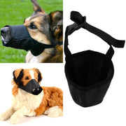 Trade Shop - Museruola Di Naylon Morbida Per Cani Cane 7.5 8.5cm Resistente Semplice Da Usare -
