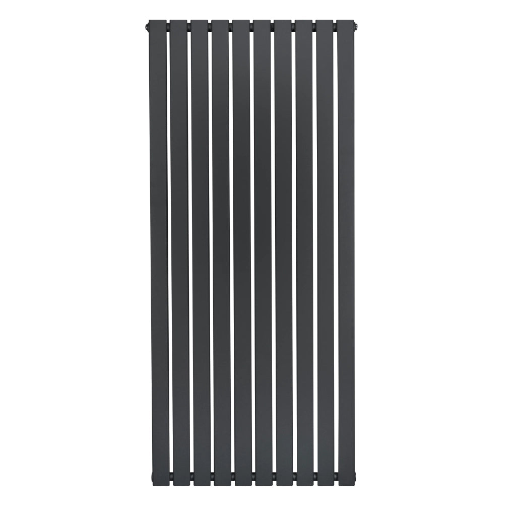 Radiatore Verticale Design Piatto Colonna Singola Antracite 1600x700 mm