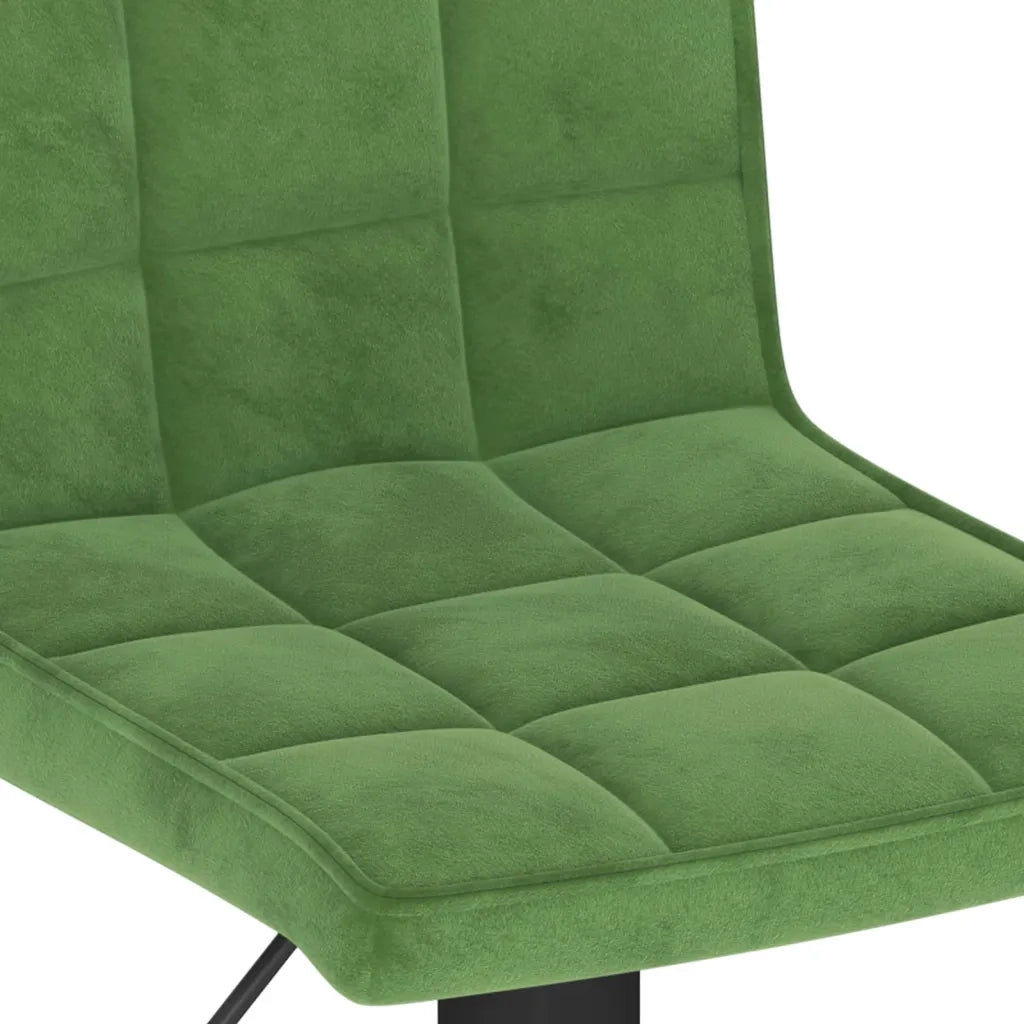 Sgabelli da Bar 2 pz Verde Scuro in Velluto 335766