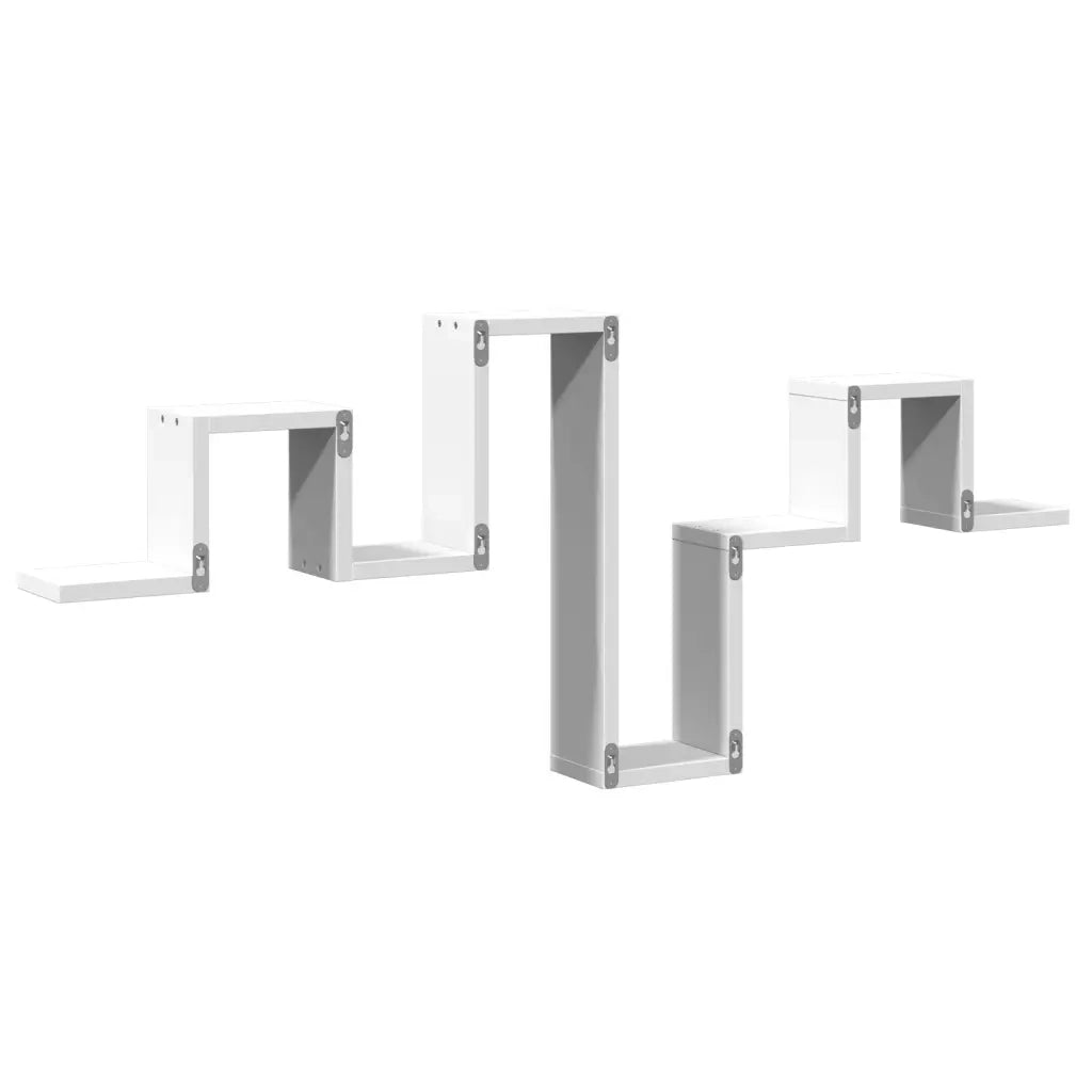 Scaffale a parete | Ripiano a parete | Mensola a parete Bianco 104,5x10x43 cm in Legno Multistrato