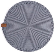 Asciugamano per Tavolo in Cotone a Trecce, 32 cm, per Decorazione di Tavolo da Cucina e Esterno - Asciugamano per Tavolo in Cotone Wipeable - Asciugamano per Tavolo Antiscivolo - Grande per Tavolo da Cucina