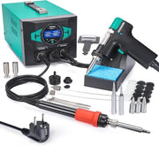 Impianto soldeo 110 W EVO - stazione soldeo aspirante - attrezzo soldeo - spegnimento automatico - modalità standby - 3 getti soldeo stazione soldeo