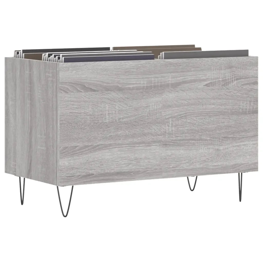 Mobile Porta Dischi Grigio Sonoma 74,5x38x48 Legno Multistrato CFW8288572