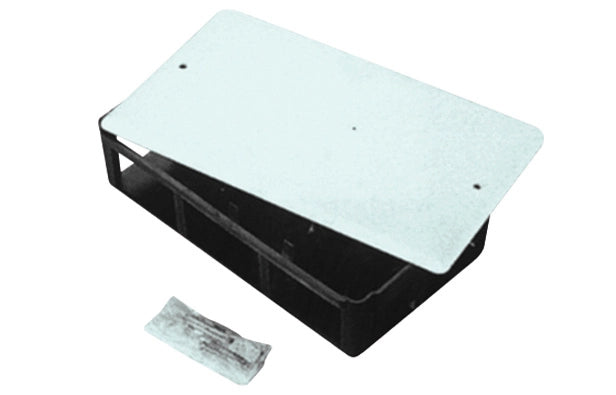 CASSETTA IN ABS PER COLLETTORI- 50 x 24  x 8- TIEMM- pezzi 1