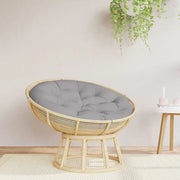 Cuscino Rotondo Grigio Ø 100x11 cm in Tessuto Oxford 361963