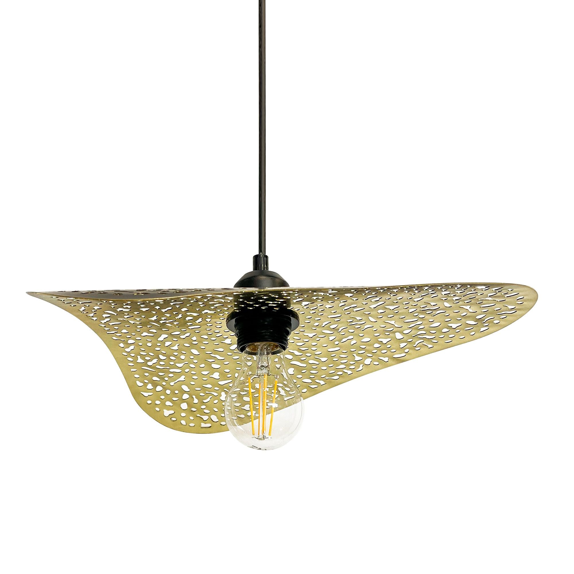 Lampada Da Soffitto APP1467-1CP Black/gold