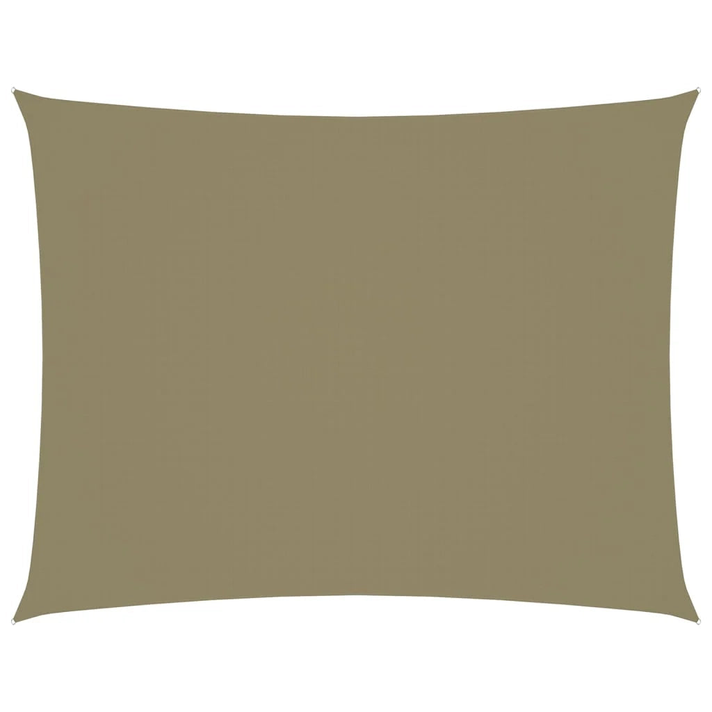 Vela ombreggiante/ombrellone rettangolare in tessuto Oxford 2,5 x 4 m beige 02_0009564