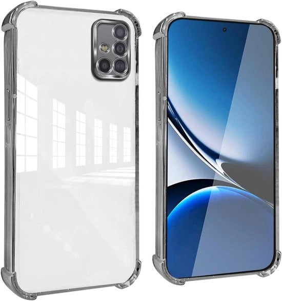 Hoes Slimma TPU per Samsung Galaxy A51 - Hoes con angoli rinforzati - Resistente allo shock - Zaffiro - Design anti-impronta digitale.