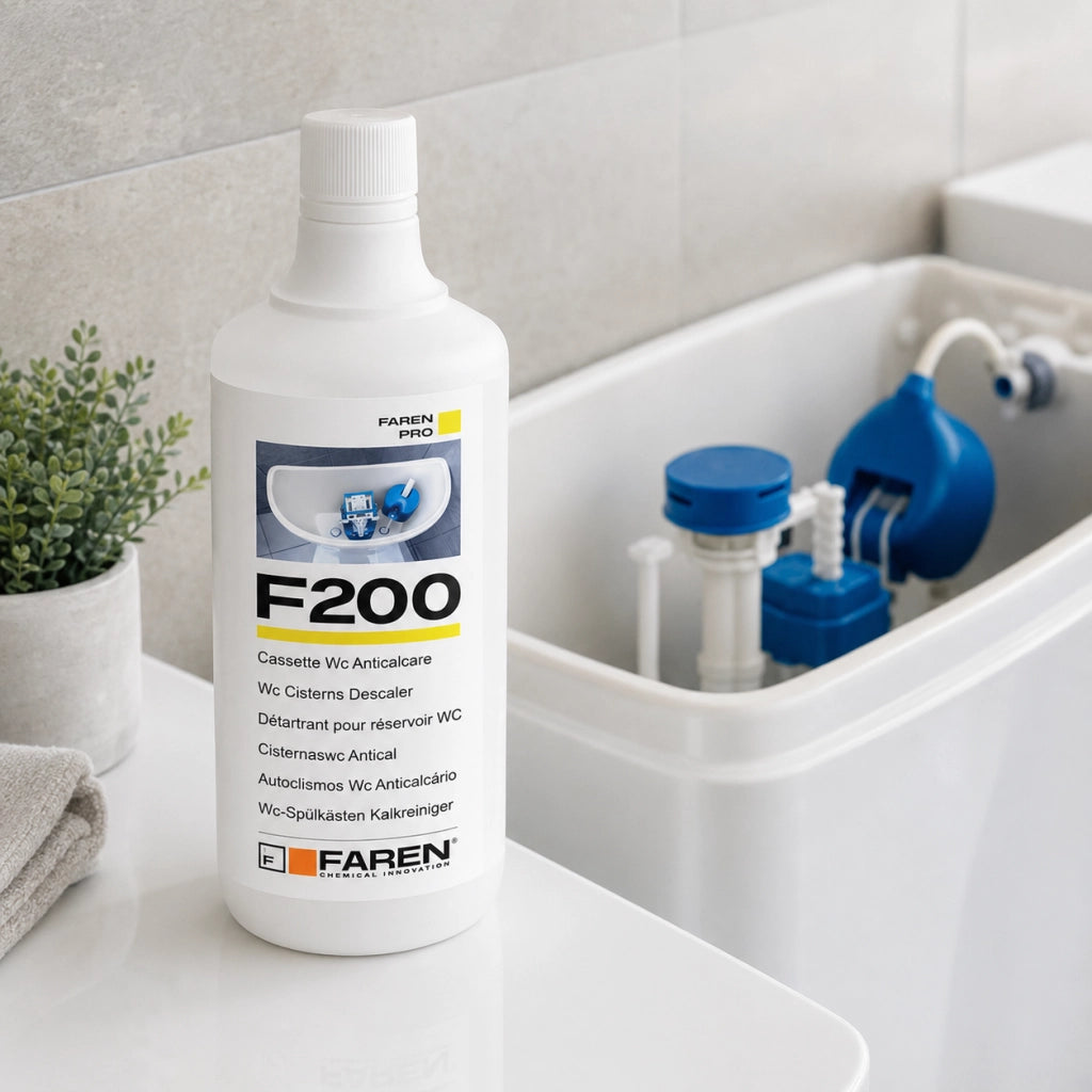 Faren f200 disincrostante anticalcare per cassette wc 1 lt 2 pezzi