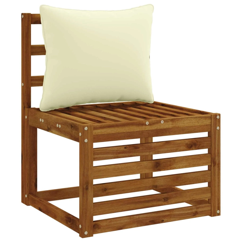 Cuscino per Schiena a 1 Pezzo PUTTEN 100% Poliestere Crema 946951