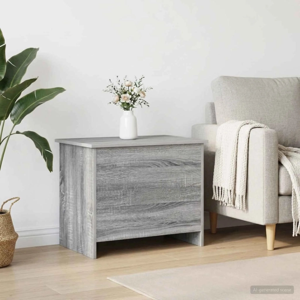 Cassa di stoccaggio Sonoma grigio 60 x 40 x 50 cm 8011256
