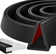 Profilo di protezione per angoli auto - U-vormig - 10mm - Profilo di protezione per angoli - Adesivo autoadesivo - Per portiere/finestre di auto - Materiale EPDM di alta qualità - Flessibile e resistente all'usura - Protezione per angoli in gomma