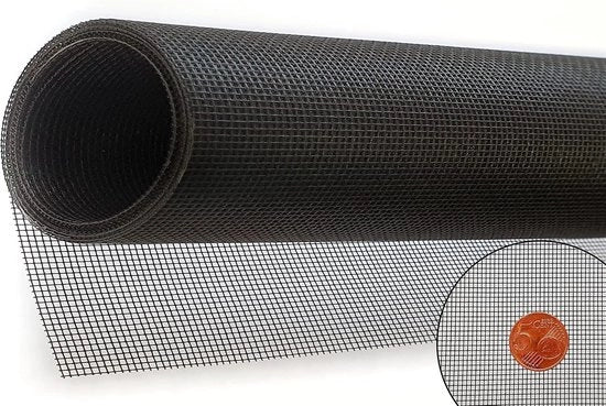 Tessuto insetticida - repellente per zanzare - 1 pezzo - nero - 100 x 120 cm