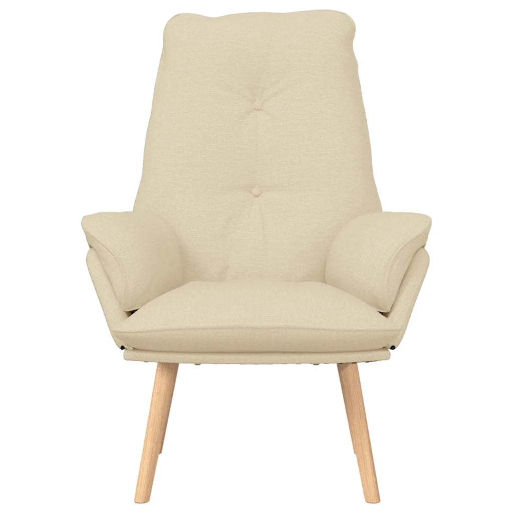 poltrona Crema 69 x 74 x 93 cm Tessuto e compensato 42001857
