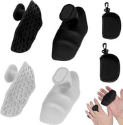 Manubri per Culturismo - Manopole in Gomma Anti-Slip Flessibili per Sollevamento Pesi Fitness e Allenamento (2 Set)