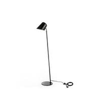 Electra - Lampada da terra in metallo nero