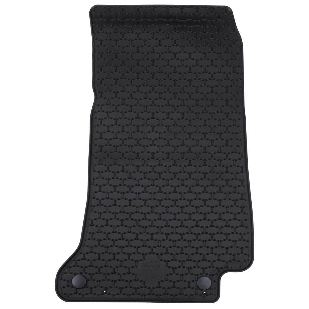Tappetino per Auto 4 pcs Nero Gomma