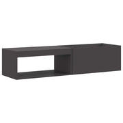 Focolare Nero 160 x 45 x 35 cm Acciaio CFW9244231