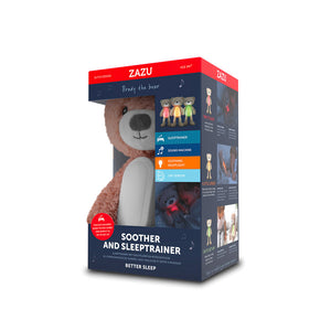 Orsacchiotto di Peluche Multifunzione Allenatore del Sonno 16x40x12 cm con Luce e Suoni Rosa