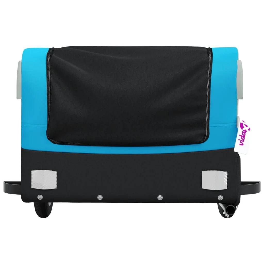 Rimorchio per trasporto biciclette 30 kg ferro blu 02_0044084