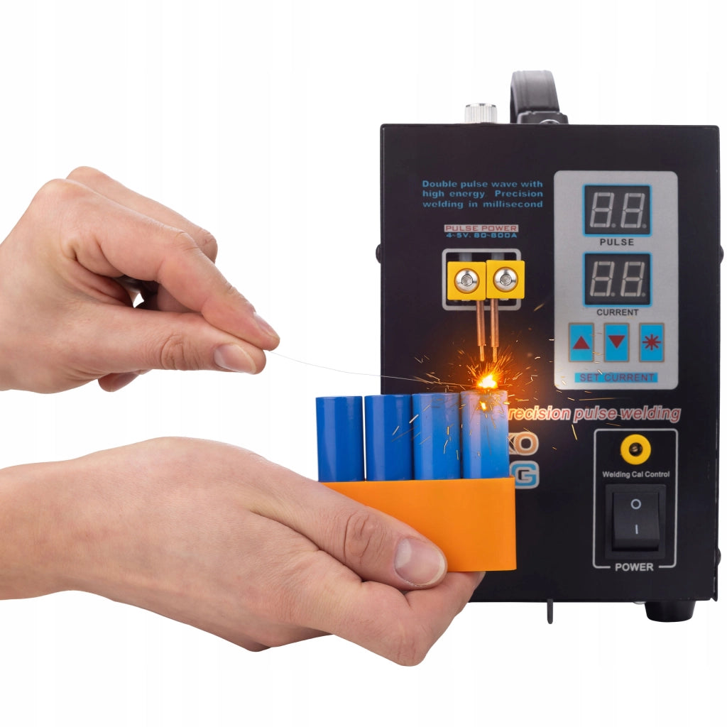 Saldatrice a Punti a Punti Sunkko 737G con 5x Nastro Nichelato 1m – Alta Precisione e Durata | 220V/110V, 800A