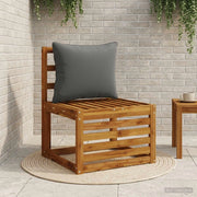 Cuscino per Schiena a 1 Pezzo PUTTEN 100% Poliestere Antracite 946917