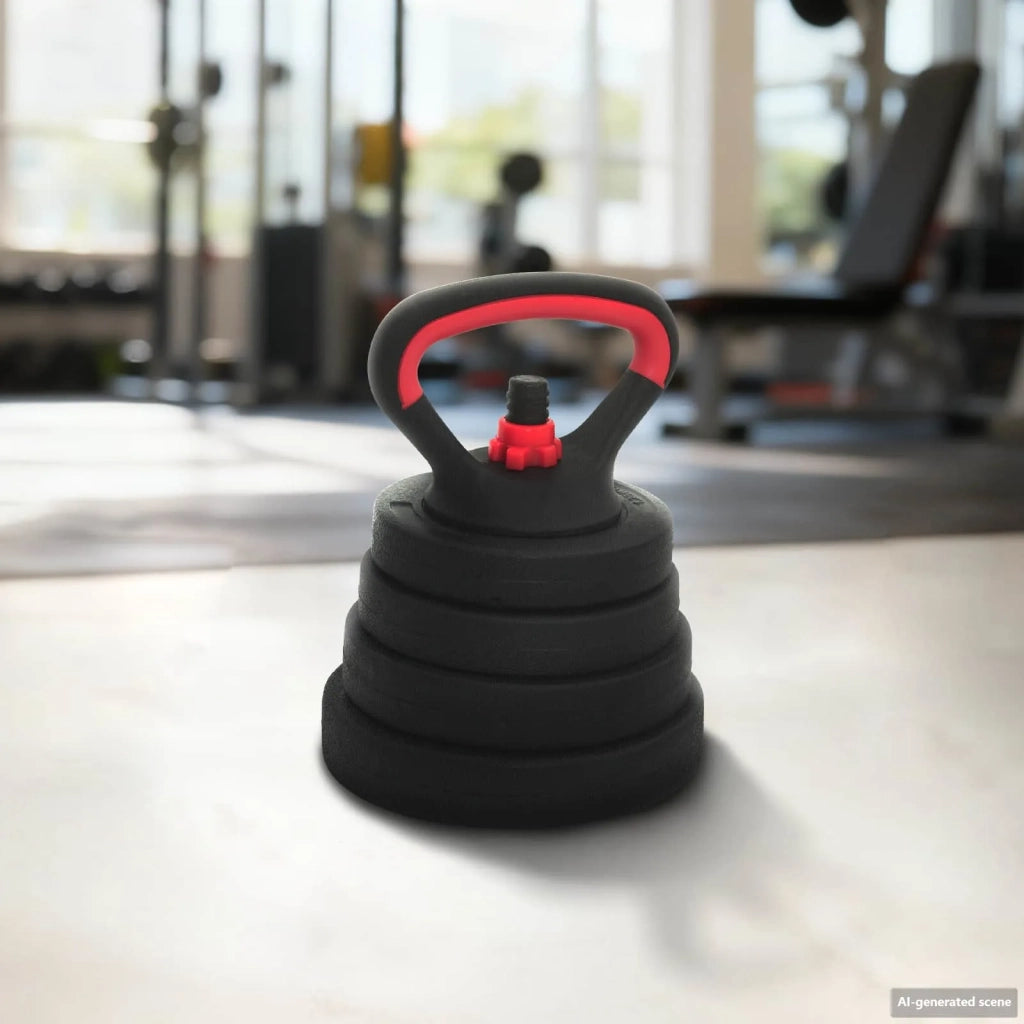 Set di manubri, bilancieri e kettlebell 4 in 1 30 kg CFW4887221