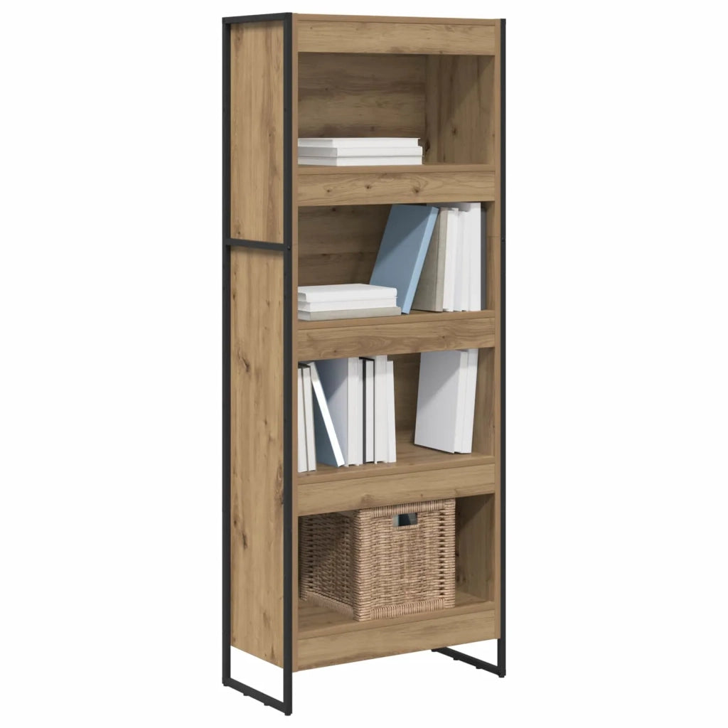 Armadio per Libri Rovere Artigianale 60 x 30 x 155 cm