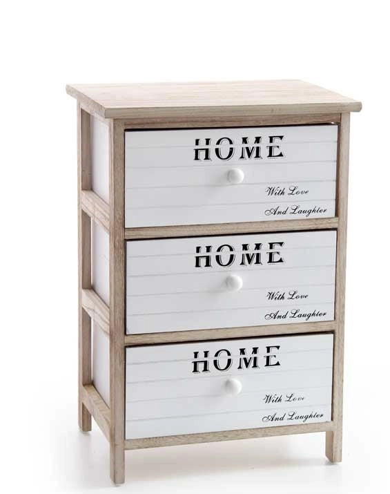 MOBILE 3 CASSETTI SHABBY