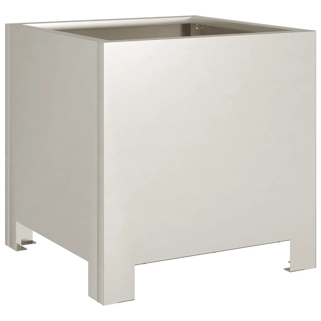 Fioriere da Giardino 2 pz 30x30x30 cm in Acciaio Corten