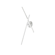 Plafoniera Moderna Syncro Alluminio Bianco Led 29W Dimmerabile Ip20