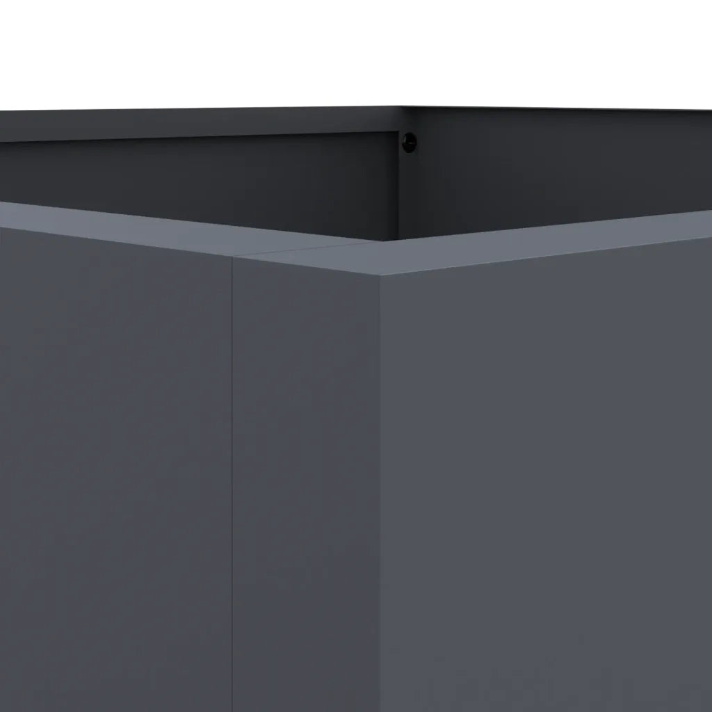 Fioriera Antracite 42x38x75 cm in Acciaio 841579