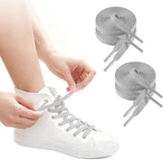 Viti per sneaker in poliestere 140 cm - 8 mm - 4 viti - viti per sneaker - viti sportive di alta qualità - parti di ricambio per viti sportive - viti per scarpe da sport e casual in canapa bianca