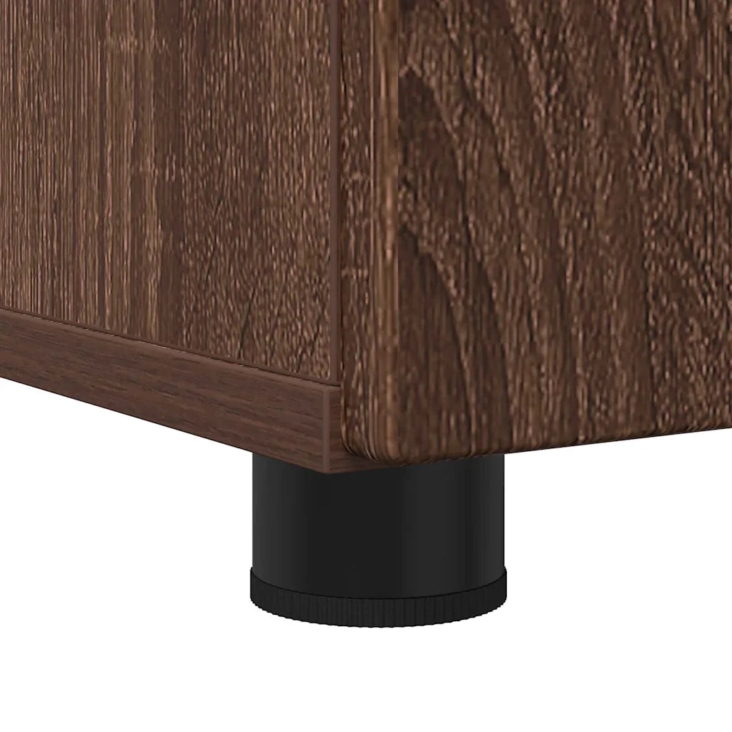 Mobile da Bagno | Armadio da bagno con cassetto Rovere Marrone 30 x 35 x 80 cm