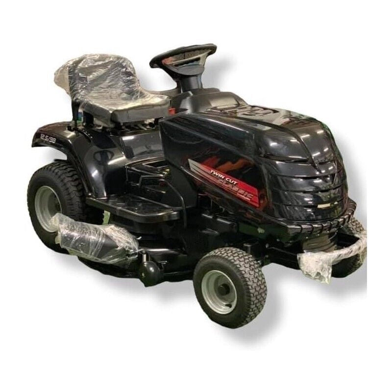 TRATTORINO 12,5 CV TOSAERBA MULCHING TWIN CUT CON MOTORE A SCOPPIO 414 CC