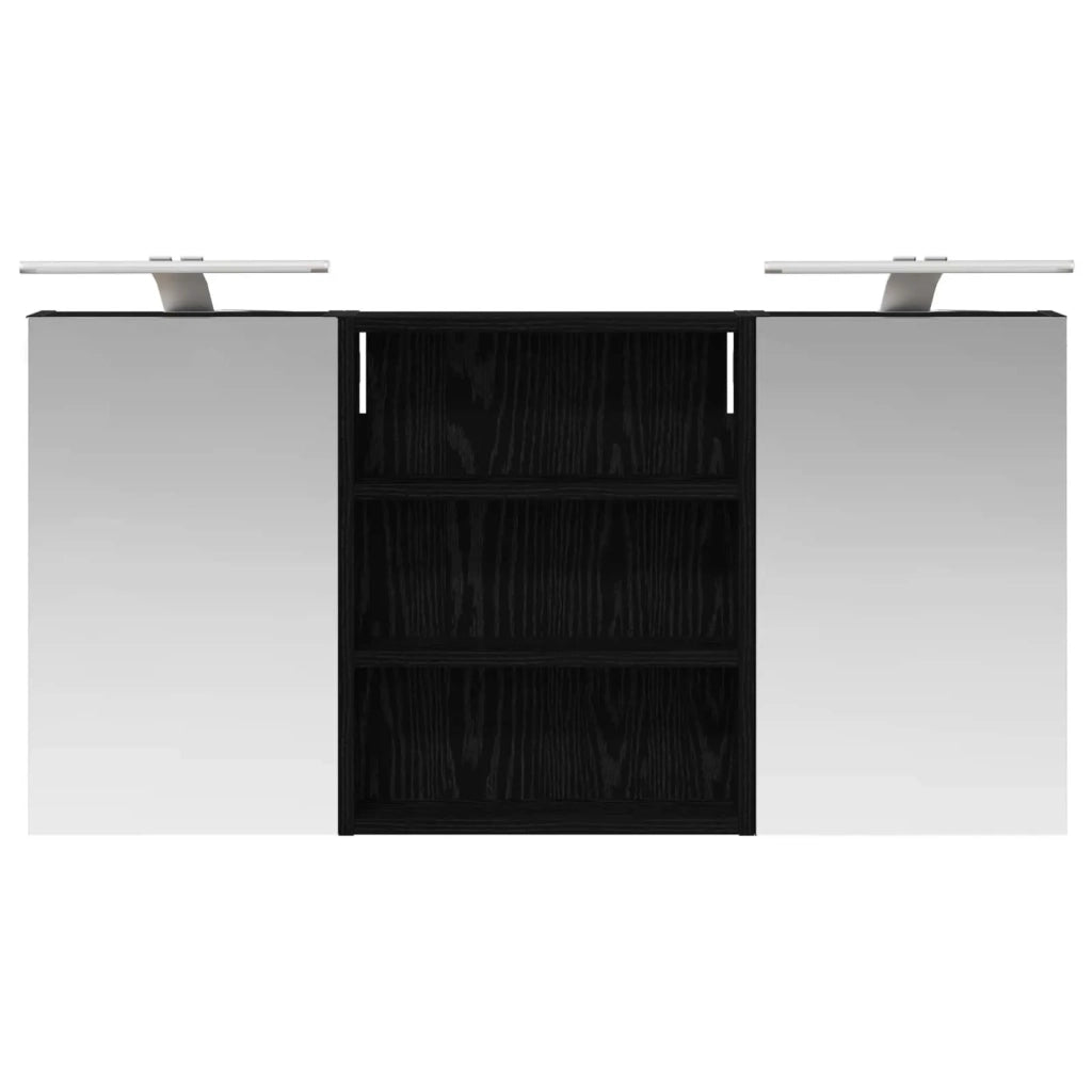 Set di Armadi da Bagno con lo scaffale 3 pcs 100 x 10,5 x 50 cm 3403689