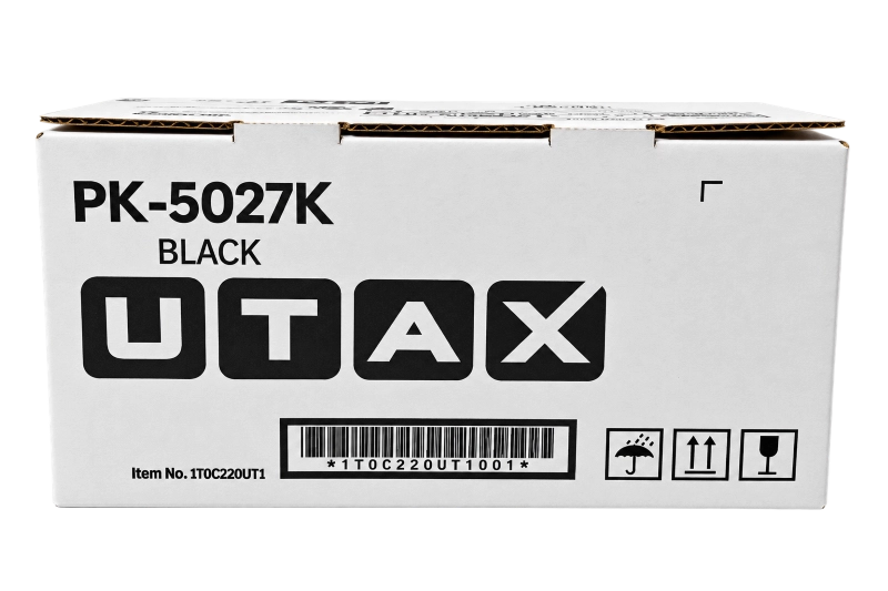 ORIGINAL Utax toner nero PK-5027K 1T0C220UT1 ~2800 Seiten