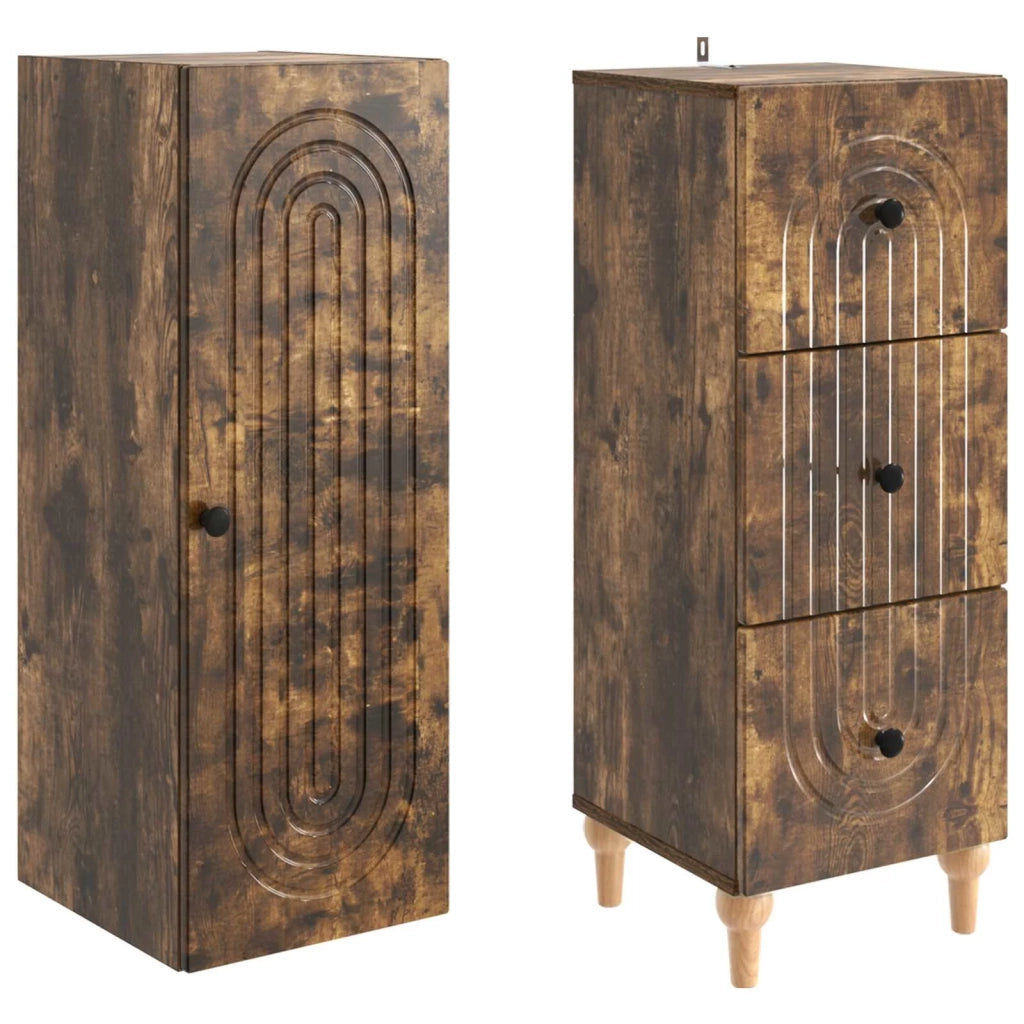 Set di armadi 2 pcs 33 x 34,5 x 90 cm Legno ingegnerizzato 3416471
