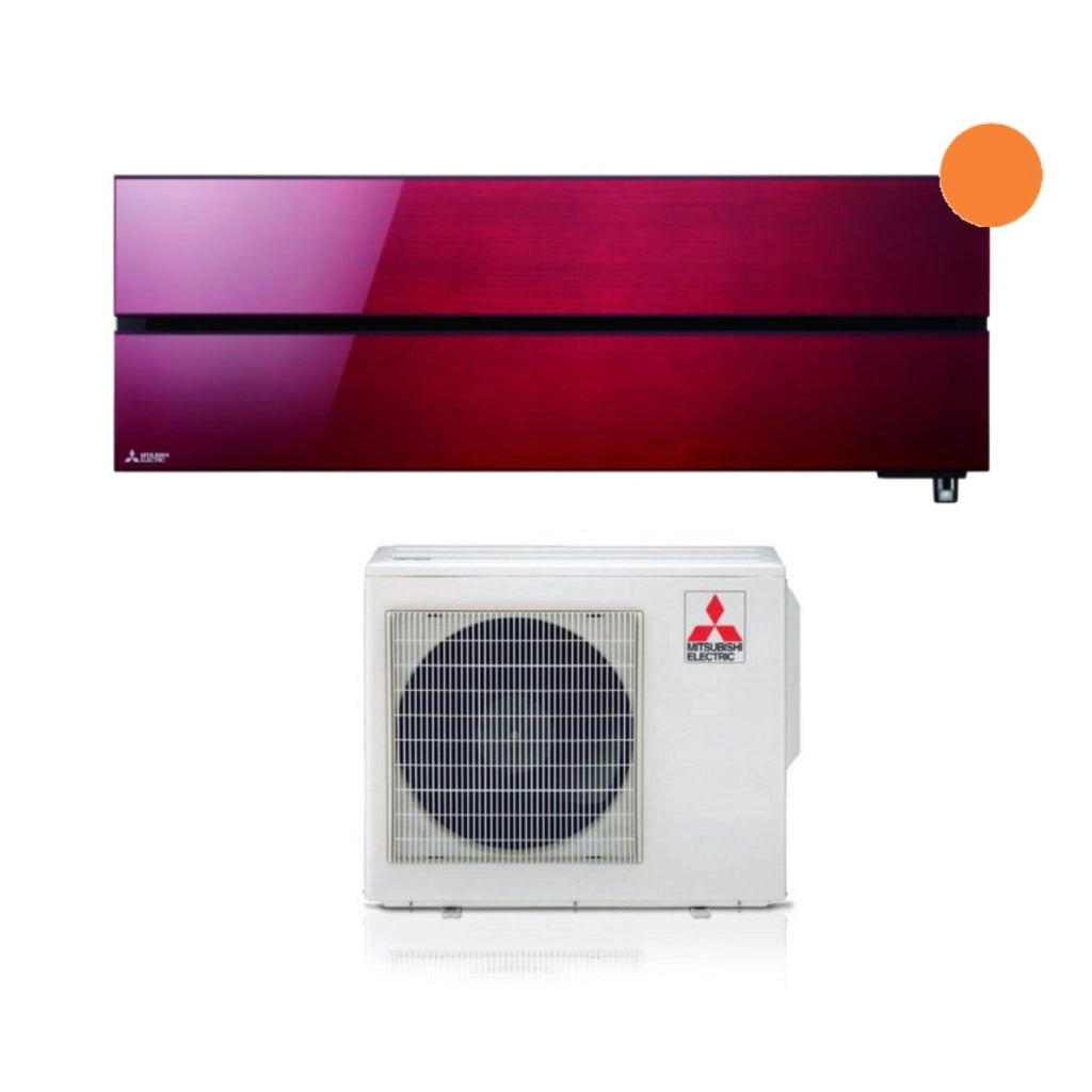Condizionatore Mitsubishi Electric Kirigamine Style 18000 Btu MSZ-LN50VGR Ruby Red R-32 Wi-Fi Integrato