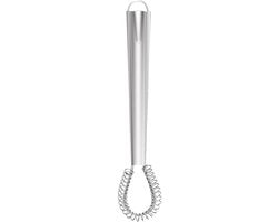 Mini Eiklopper con Manico di Silicone Resistenti al Calore, con Manico di Legno, con Manico di Mano, con Funzione di Verso, con Funzione di Spazzola, per Cucina, per Caffè, per Salsa, per Latte