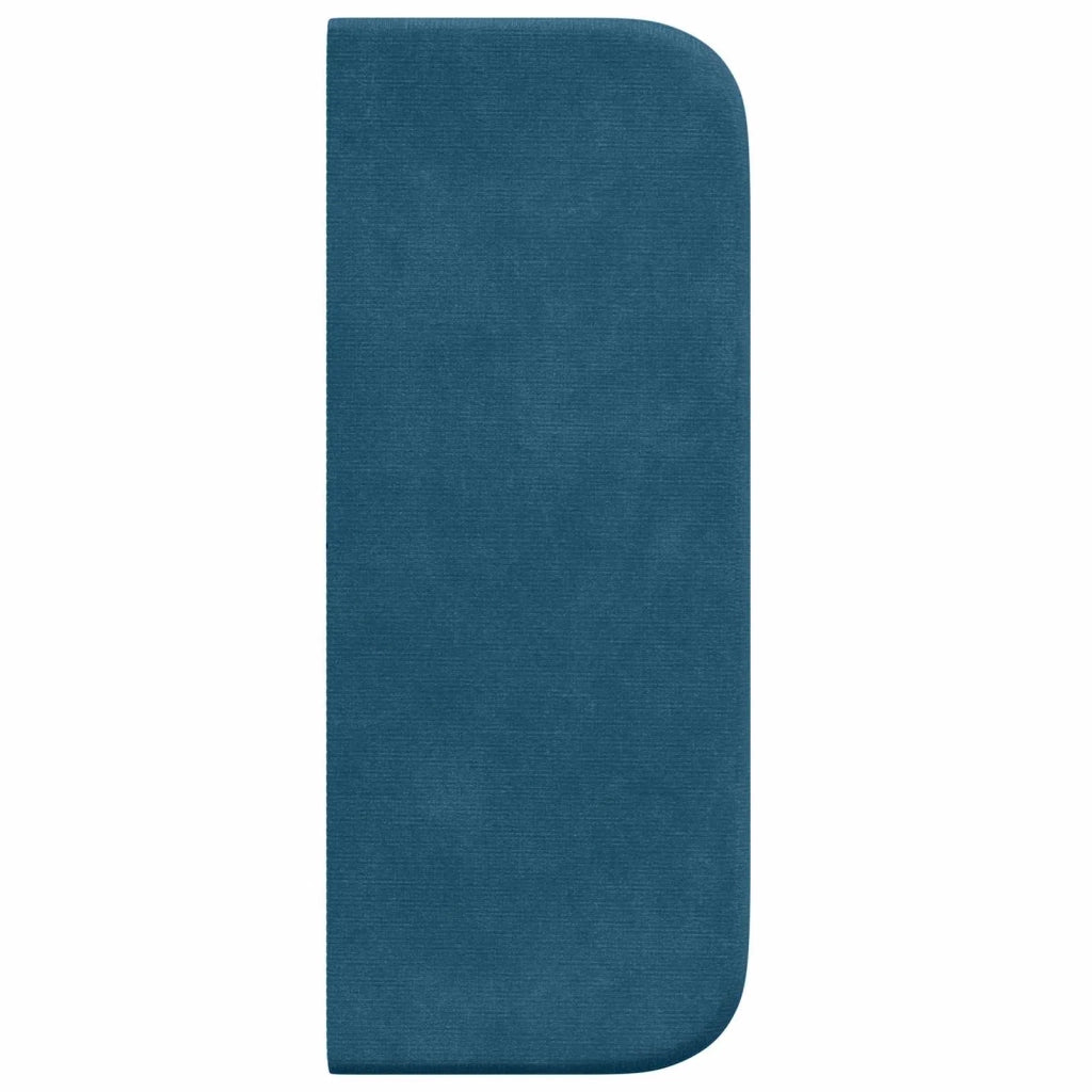 Orecchia della Testata Blu 40,5 x 40,5 x 4 cm Velluto 346594